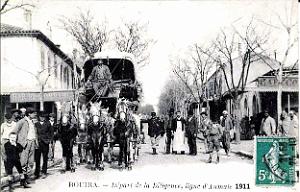 1490- Bouira - Depart de la Diligence pour Aumale